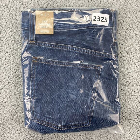 Madewell Women's The Dad Jean Short Button Fly Jean Shorts  NWT  |   Size:  27 - Picture 15 of 15